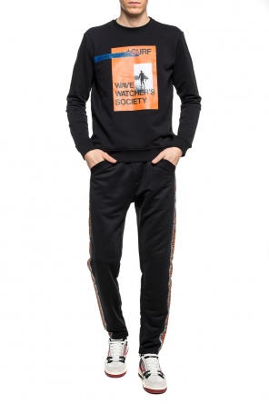 Patterned sweatshirt, zdjęcie 2 Patterned sweatshirt od Dirk Bikkembergs